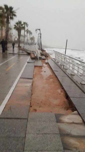 Violent Storm in Lebanon